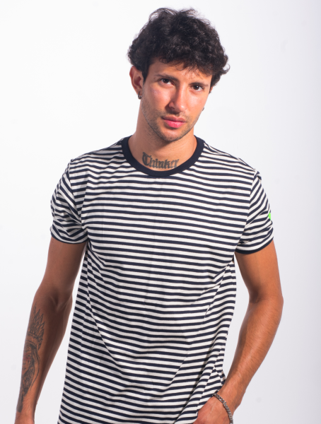 Camiseta Listrada Masculina