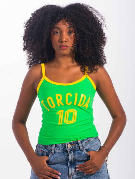 Regata Feminina Torcida 10 Verde