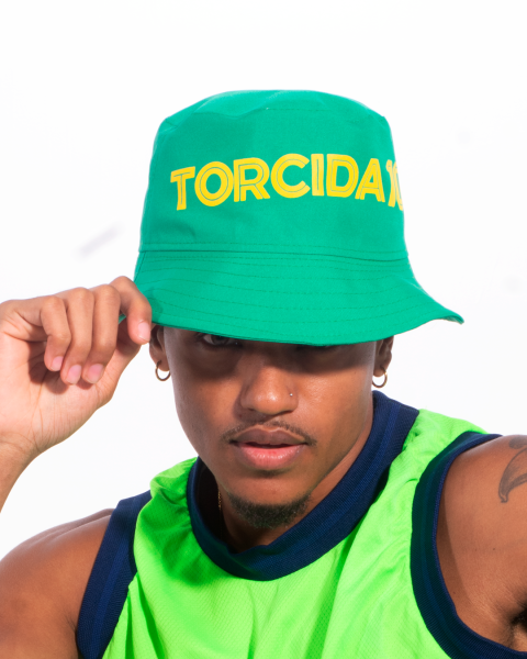 Bucket Hat Brasil Torcida 10 Verde